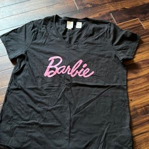 Barbie short sleeve v-neck women’s tee washed, never worn
